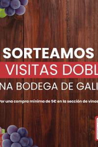 GANADORES 20 VISITAS DOBLES A BODEGAS DE GALICIA
